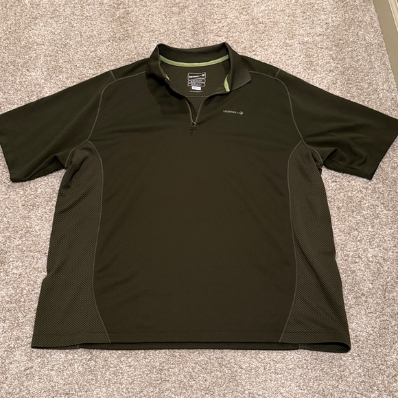 Merrell Men’s UPF 50 Opti-Wick Polo Size XXL - Picture 1 of 4
